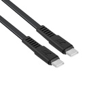 Rivacase PS6005 BK12 USB-C í USB-C 1,2m kapall, svartur - image 8 [242e10af85]