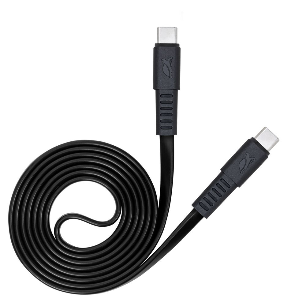 Rivacase PS6005 BK12 USB-C í USB-C 1,2m kapall, svartur - image 13 [a8d1c0e0cc]