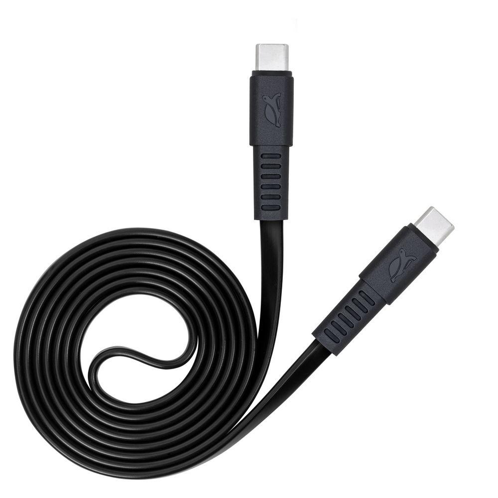 Rivacase PS6005 BK12 USB-C í USB-C 1,2m kapall, svartur - image 14 [2786f98763]