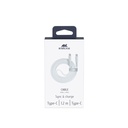 Rivacase PS6005 WT12 USB-C í USB-C 1,2m kapall, hvítur - image 7 [f053f5f29e]