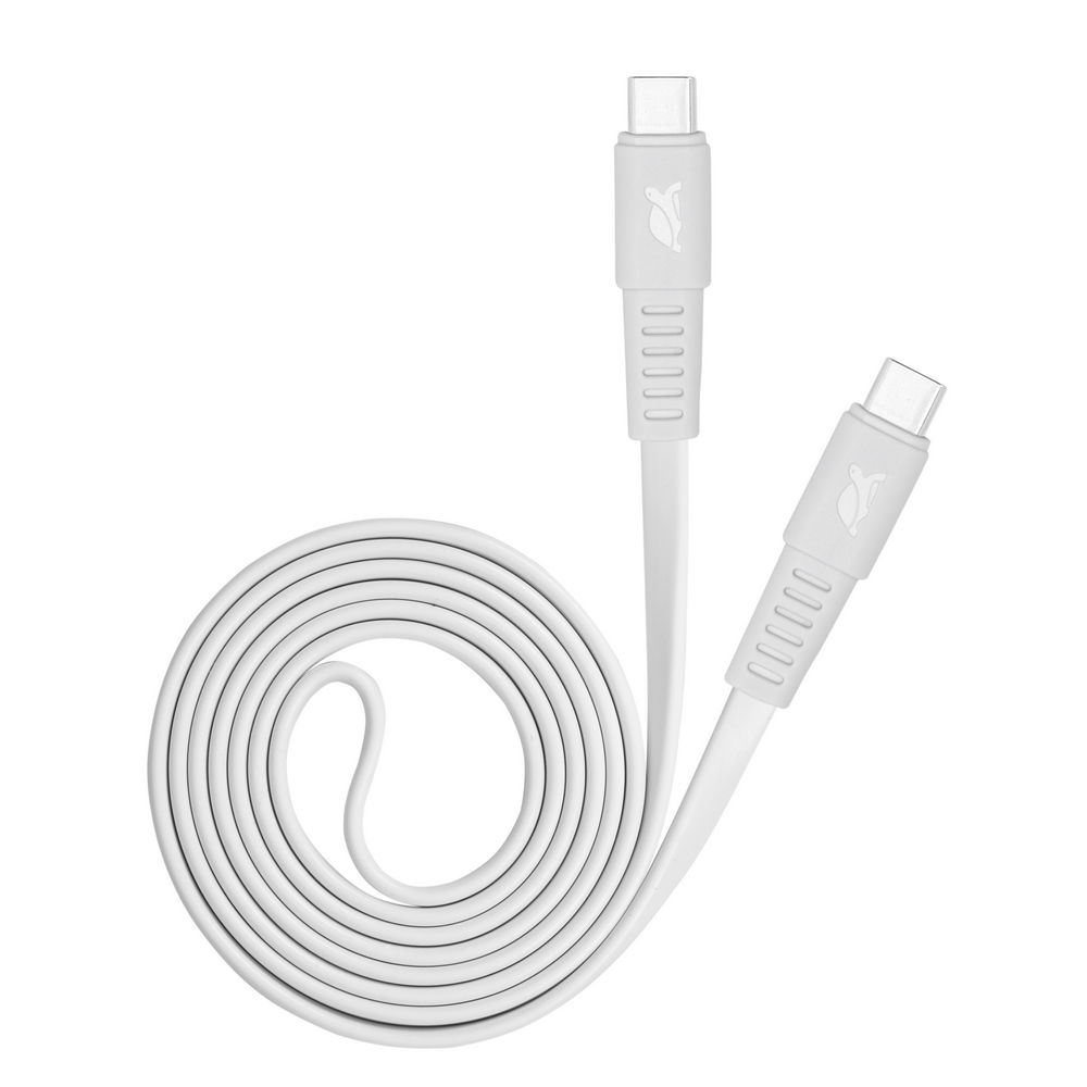 Rivacase PS6005 WT12 USB-C í USB-C 1,2m kapall, hvítur - image 17 [6a00fd14c3]