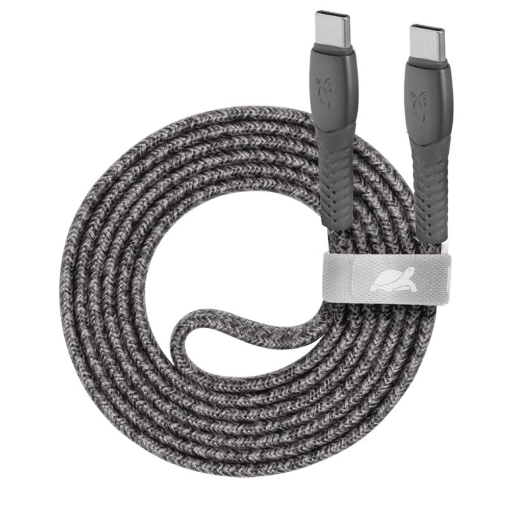 Rivacase PS6105 GR12 USB-C í USB-C 1,2m kapall, grár - image 2 [bcd0ede3bb]