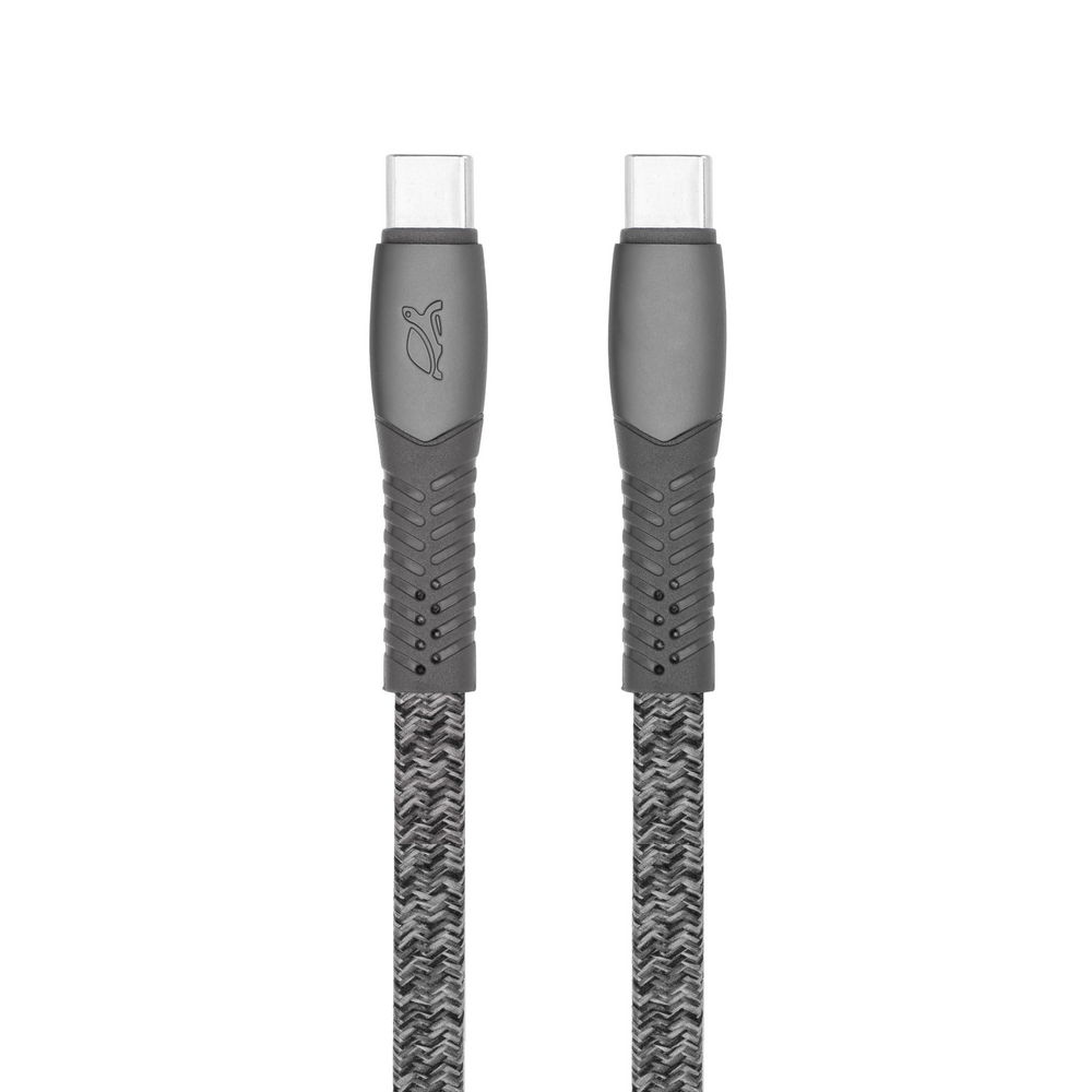 Rivacase PS6105 GR12 USB-C í USB-C 1,2m kapall, grár - image 3 [c4f611669f]
