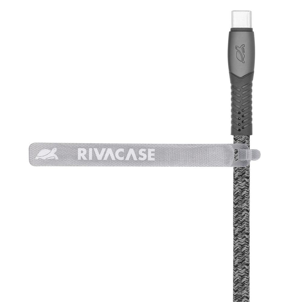 Rivacase PS6105 GR12 USB-C í USB-C 1,2m kapall, grár - image 6 [e45bfe1dea]