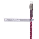 Rivacase PS6105 RD12 USB-C í USB-C 1,2m kapall, rauður - image 6 [a3e1a05331]
