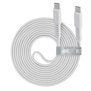 Rivacase PS6005 WT21 USB-C í USB-C 2,1m kapall, hvítur - image 2 [81eb9ef4d7]
