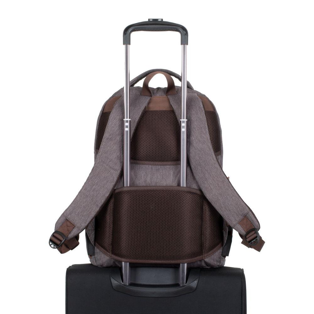 Rivacase 7761 15-16" 19L bakpoki, mocha - image 18 [3ea0ca0f26]