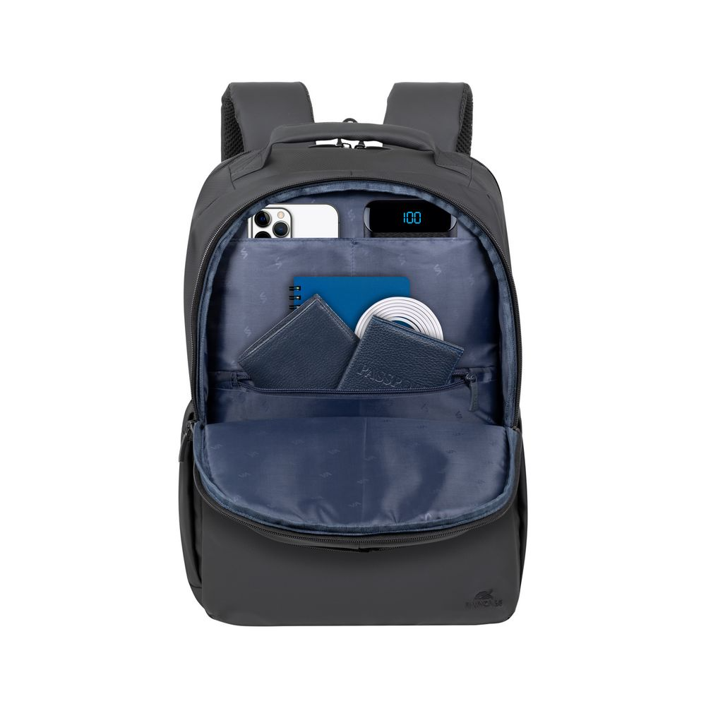 Rivacase 8435 15-16" ECO bakpoki, svartur - image 2 [fc86fc84fb]