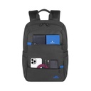 Rivacase 8264 13-14" bakpoki, svartur - image 2 [4fd7622ff9]