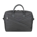 Rivacase 8124 Clark 14" 17L hliðartaska, svört - image 2 [c61e79119a]