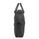 Rivacase 8124 Clark 14" 17L hliðartaska, svört - image 5 [416f22757a]