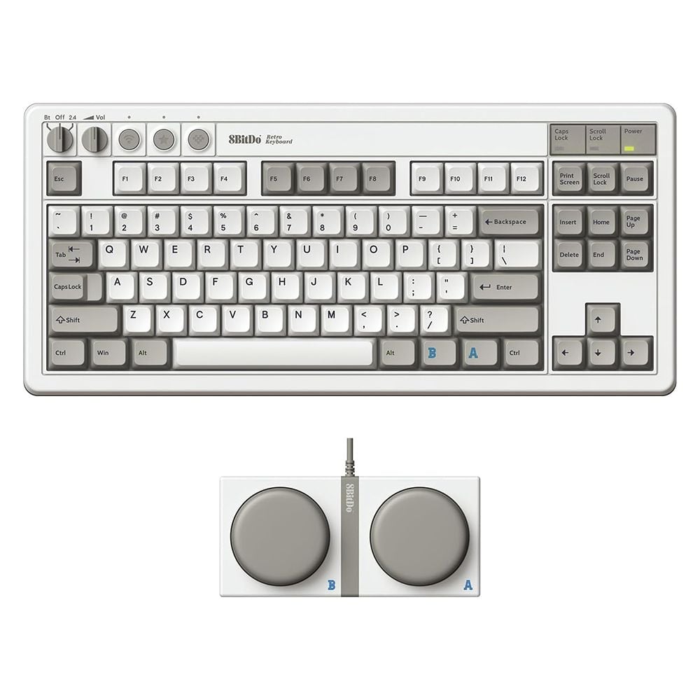 8BitDo þráðlaust 2.4GHz mekanískt retro leikjalyklaborð, M útgáfa - image 2 [11a3dd53dc]