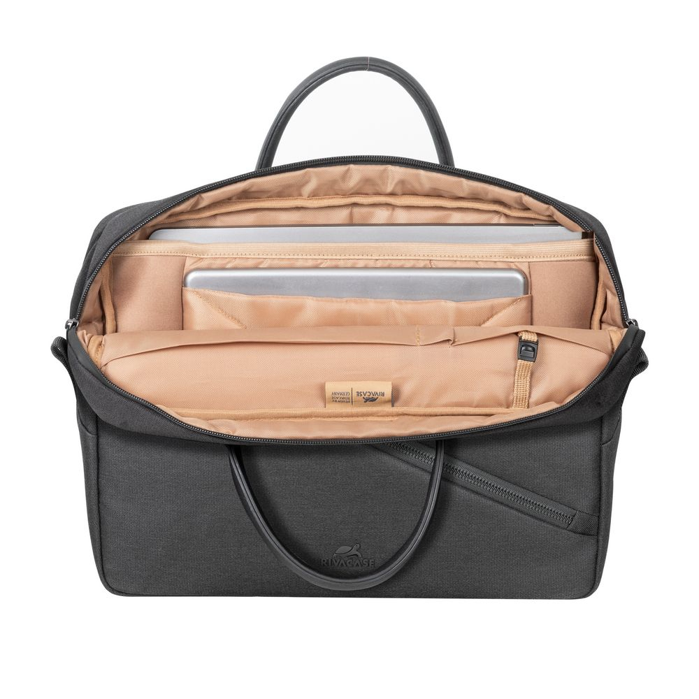 Rivacase 8124 Clark 14" 17L hliðartaska, svört - image 11 [5d94783fd0]