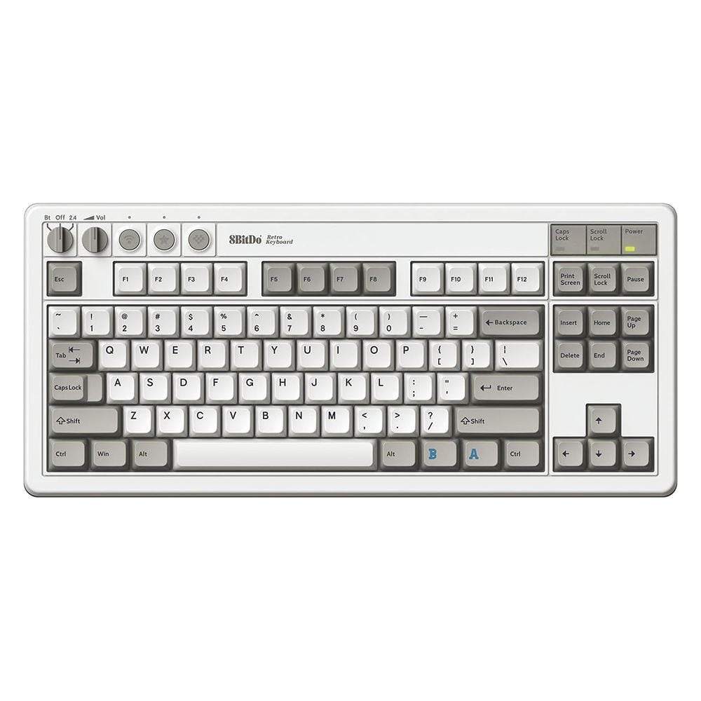 8BitDo þráðlaust 2.4GHz mekanískt retro leikjalyklaborð, M útgáfa - image 3 [d6edb5e1a3]