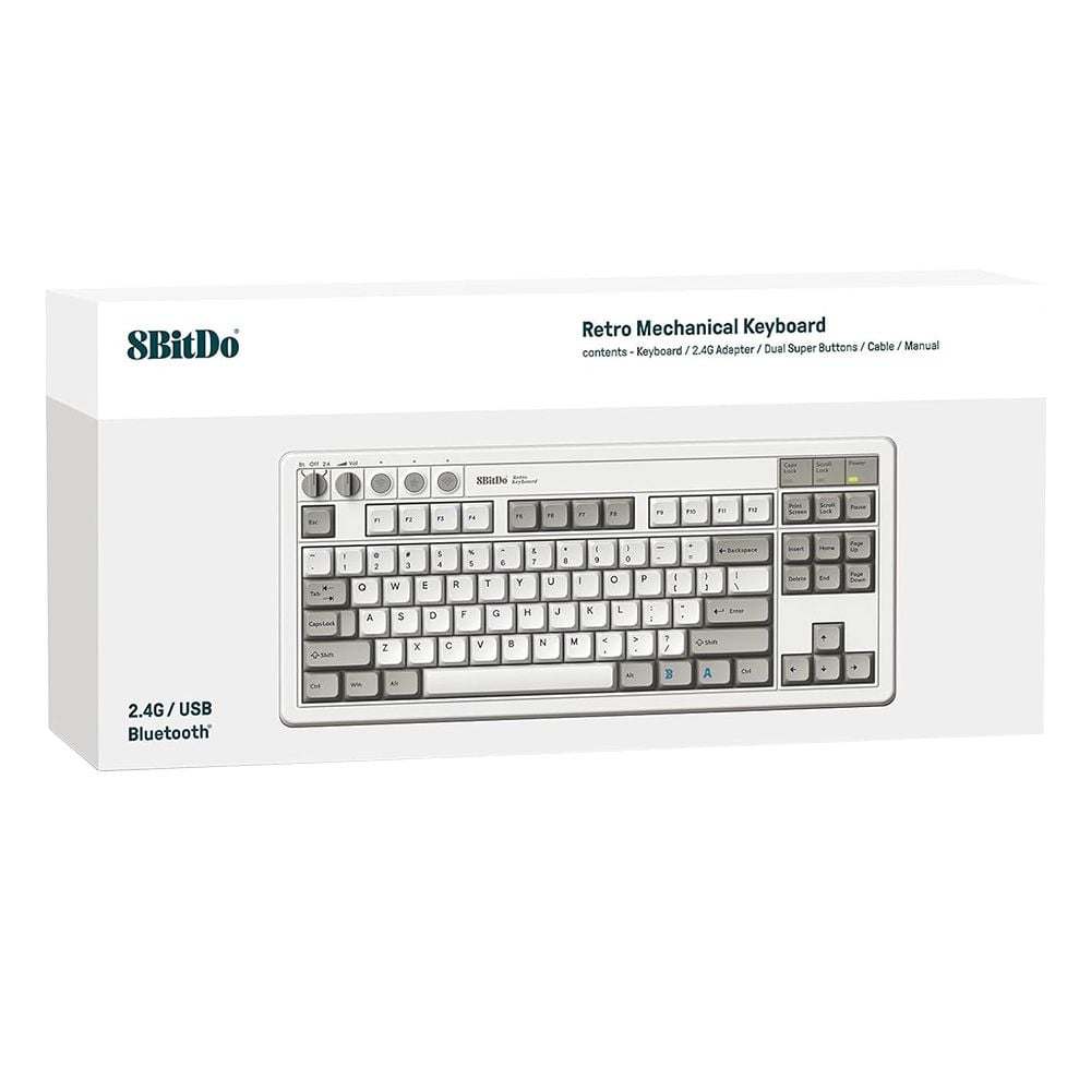 8BitDo þráðlaust 2.4GHz mekanískt retro leikjalyklaborð, M útgáfa - image 9 [99e6c26dc5]
