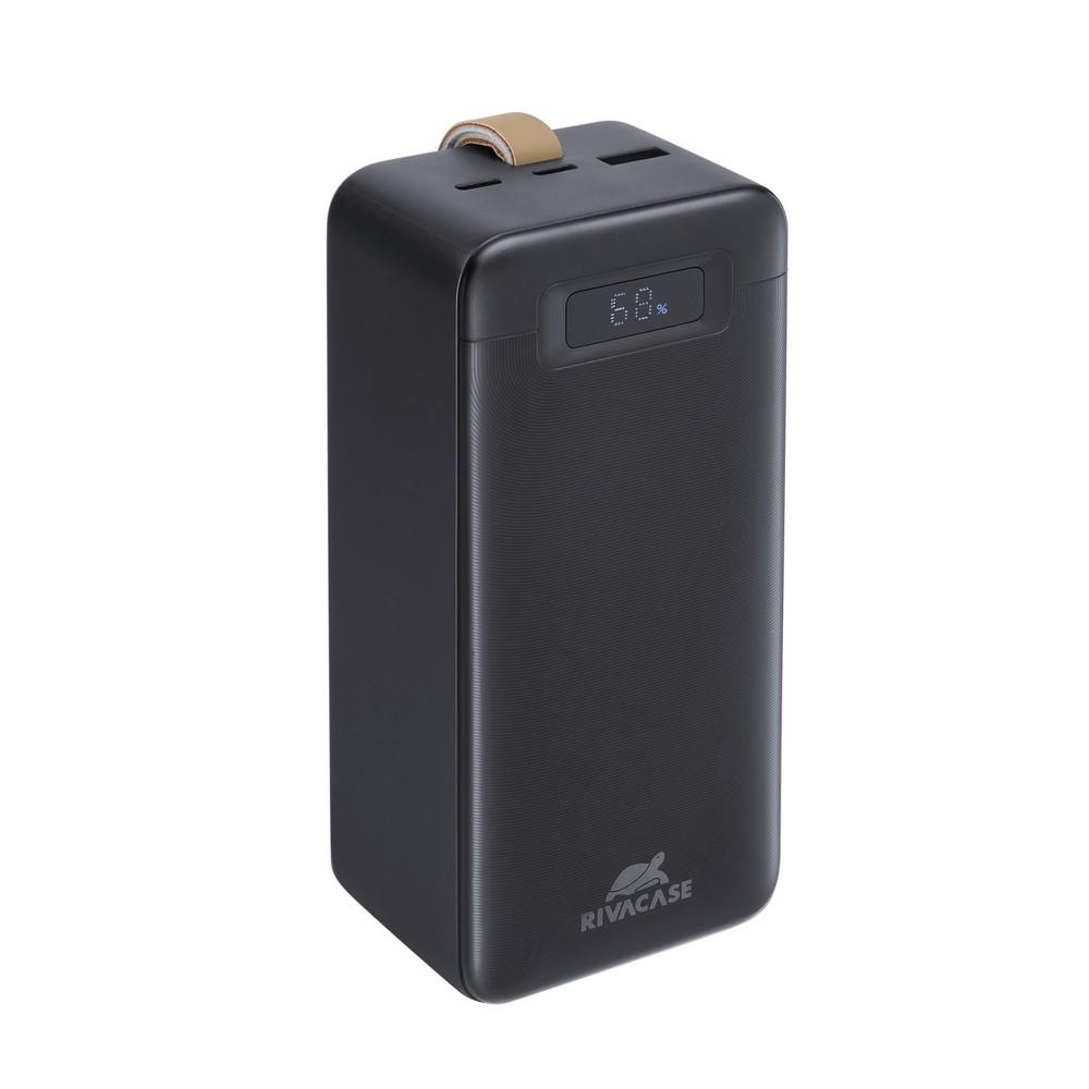 Rivacase VA1084 40000mAh ferðarafhlaða, PD 65W, USB-C kapall, LED, 800gr, svört - image 2 [c6ab3512ad]