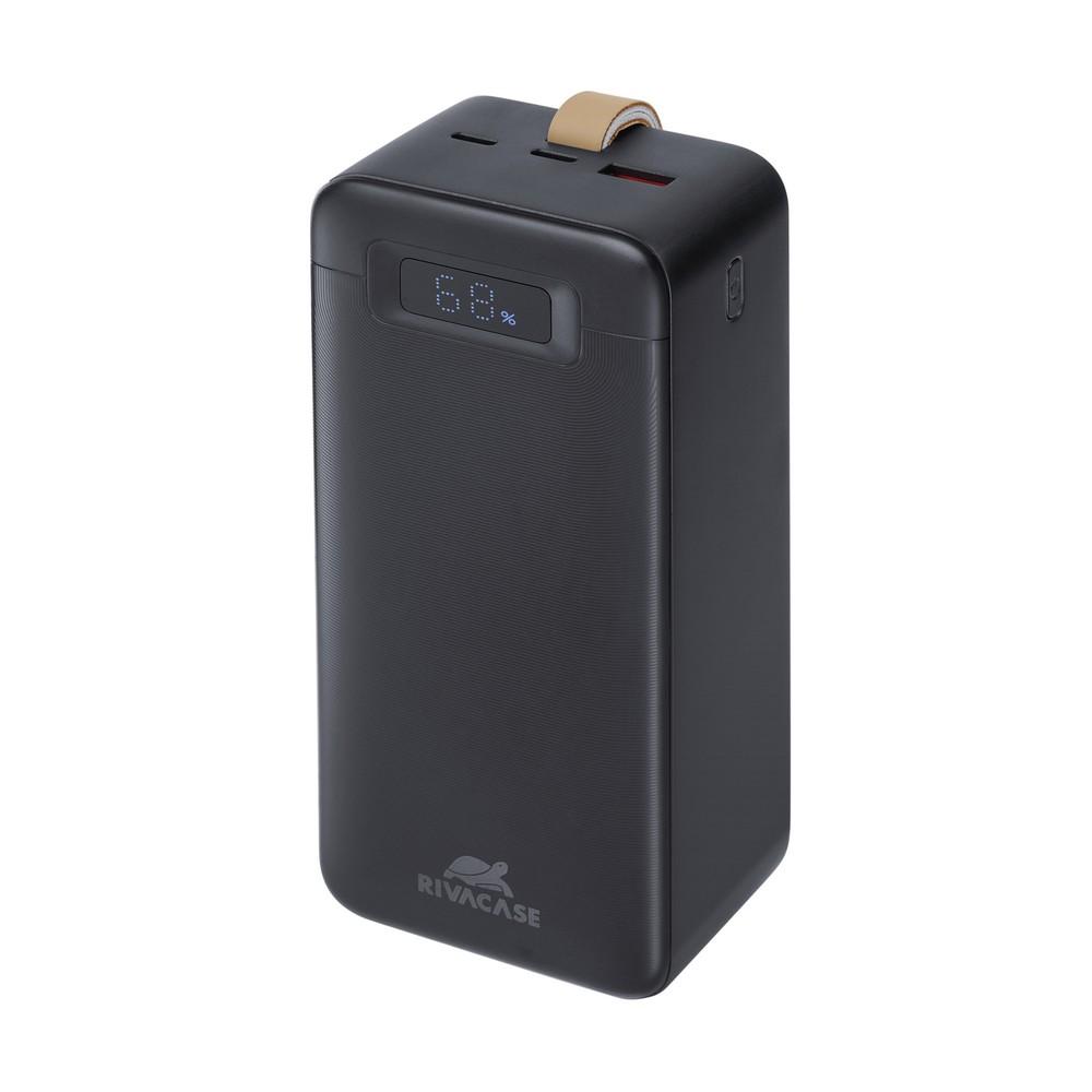 Rivacase VA1084 40000mAh ferðarafhlaða, PD 65W, USB-C kapall, LED, 800gr, svört - image 4 [b5d65e9522]