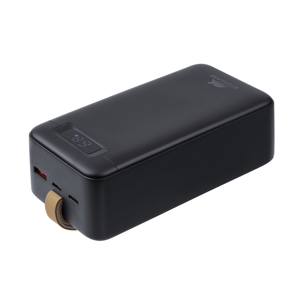 Rivacase VA1084 40000mAh ferðarafhlaða, PD 65W, USB-C kapall, LED, 800gr, svört - image 15 [d9537a3816]