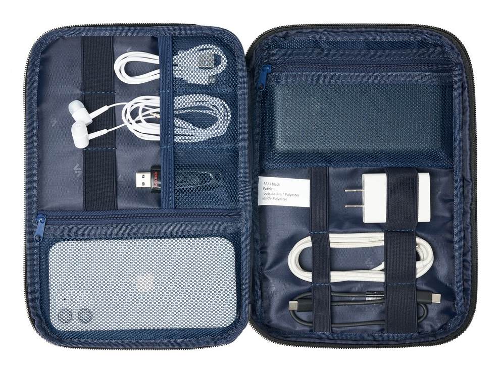 Rivacase 5633 ECO aukahlutataska, svört - image 11 [d7bb059a2e]