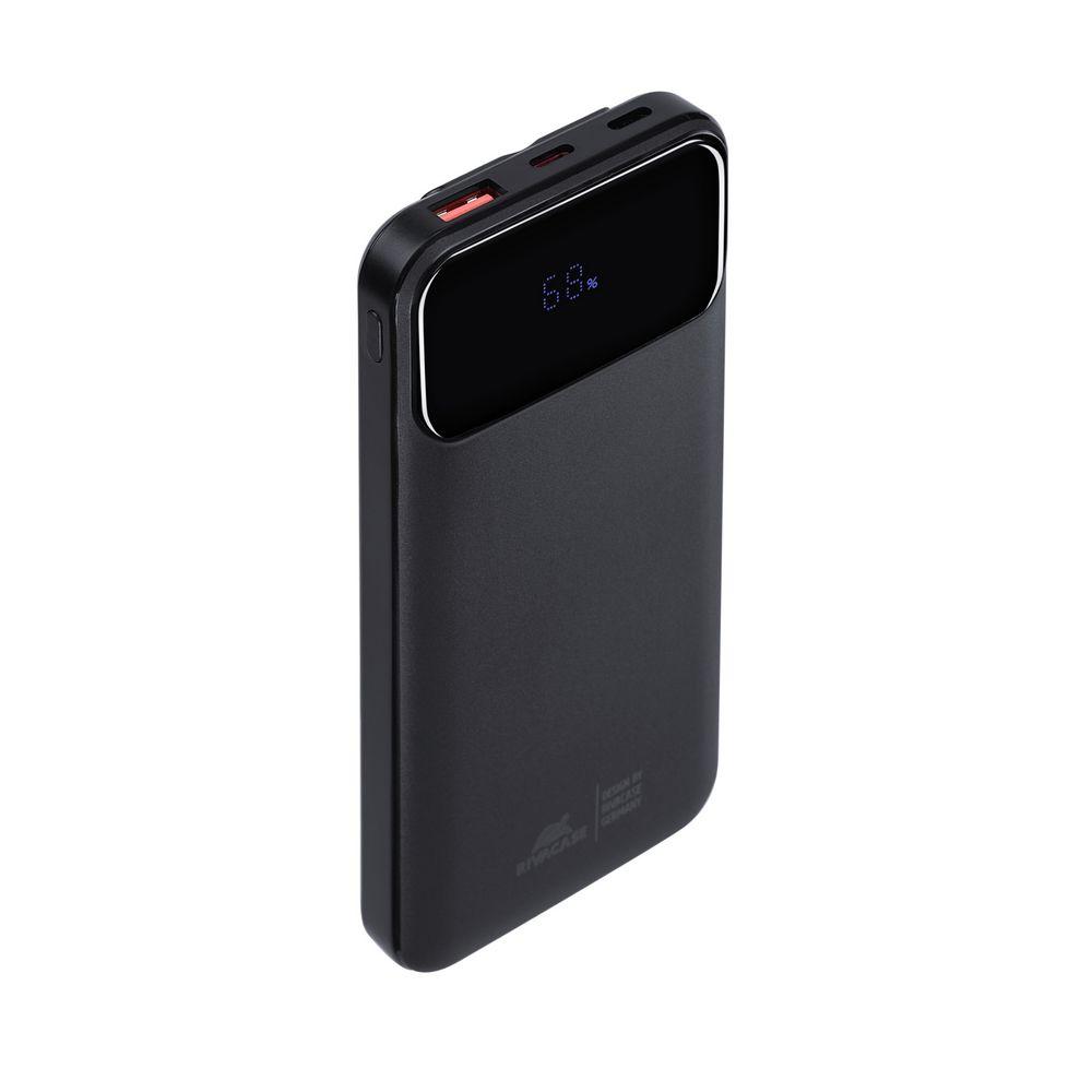 Rivacase VA2211 10000mAh ferðarafhlaða, PD 22.5W, 3x innb.kaplar, svört - image 3 [decebb3d8d]