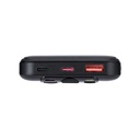 Rivacase VA2211 10000mAh ferðarafhlaða, PD 22.5W, 3x innb.kaplar, svört - image 5 [f00e3cf5c7]