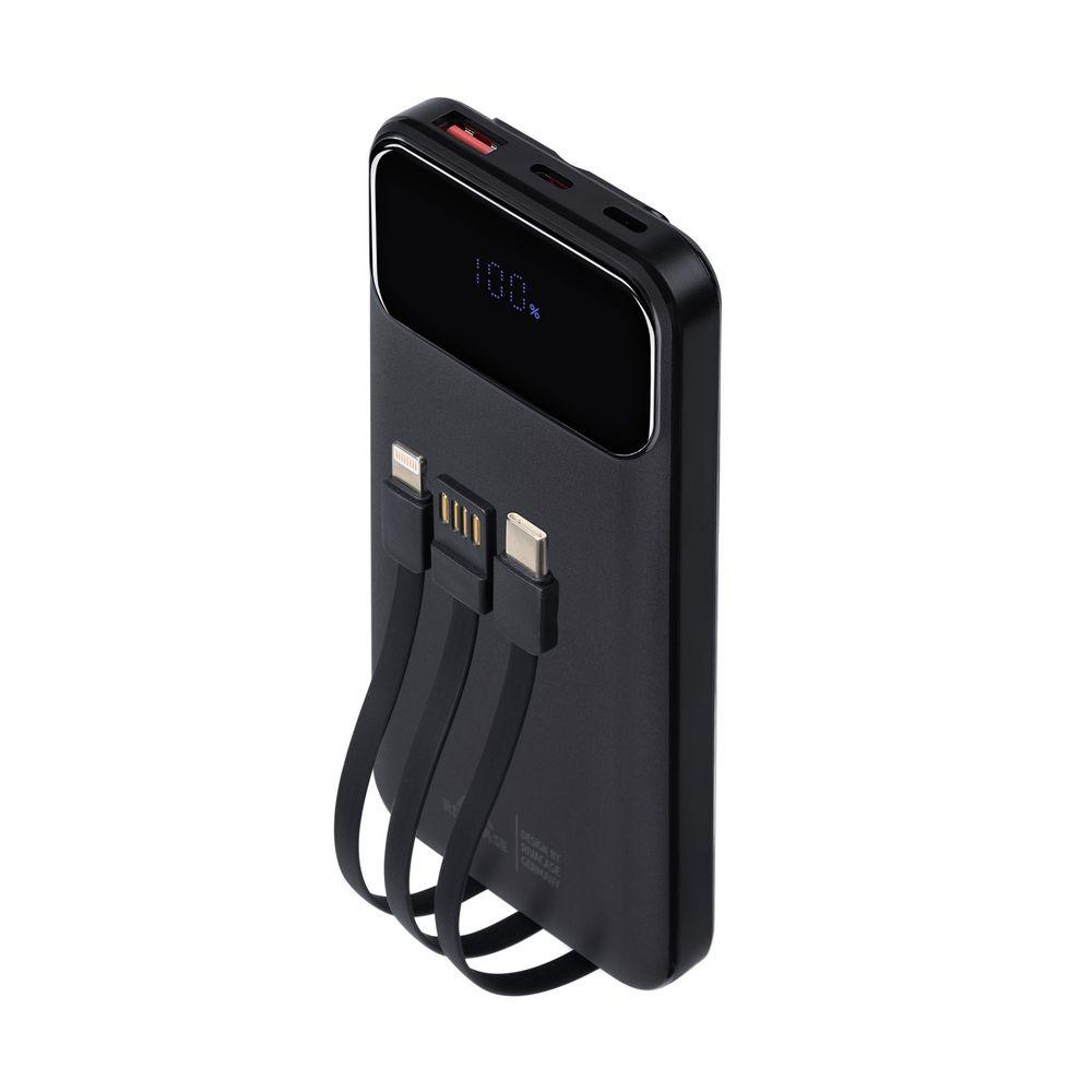 Rivacase VA2211 10000mAh ferðarafhlaða, PD 22.5W, 3x innb.kaplar, svört - image 16 [c1af04a9ae]