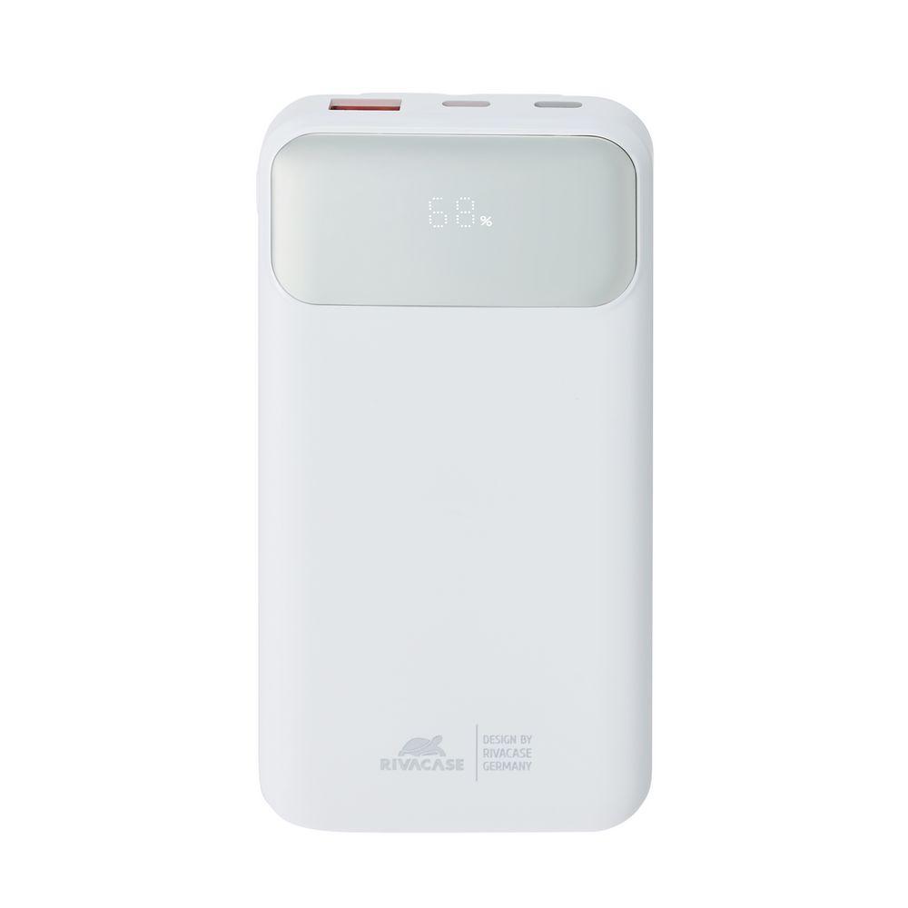 Rivacase VA2211 10000mAh ferðarafhlaða, PD 22.5W, 3x innb.kaplar, hvít - image 4 [40f9583e18]