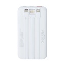 Rivacase VA2211 10000mAh ferðarafhlaða, PD 22.5W, 3x innb.kaplar, hvít - image 7 [adb9fba256]