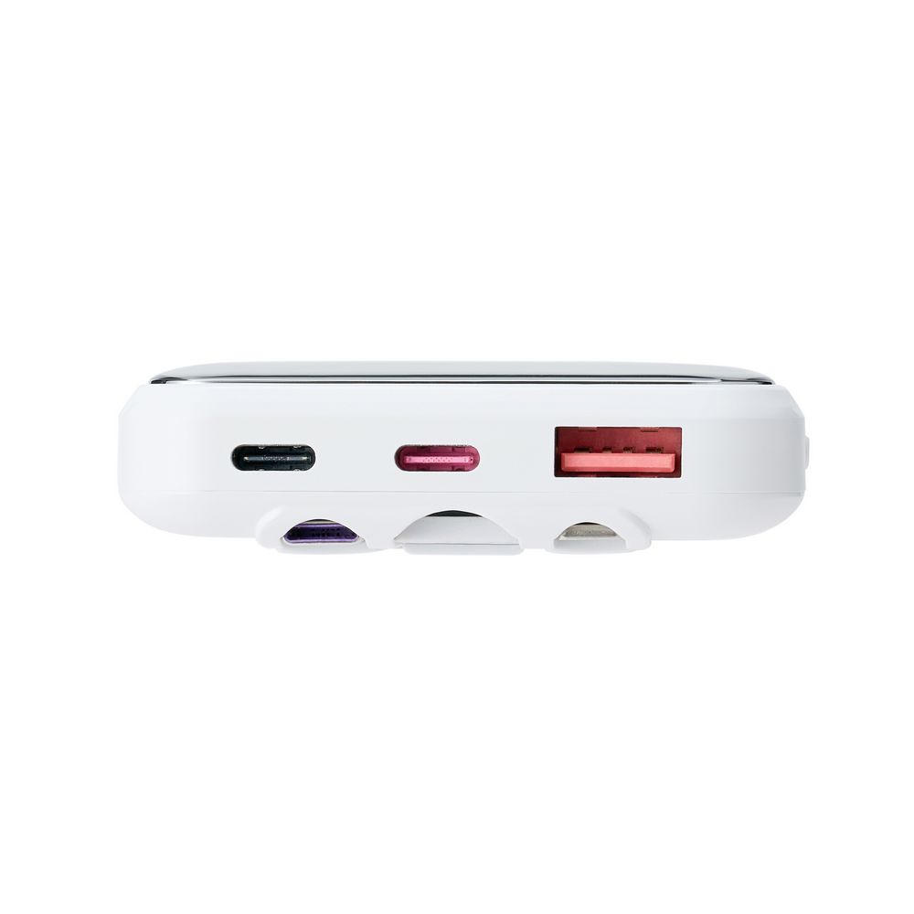 Rivacase VA2211 10000mAh ferðarafhlaða, PD 22.5W, 3x innb.kaplar, hvít - image 13 [5a1f3255c2]