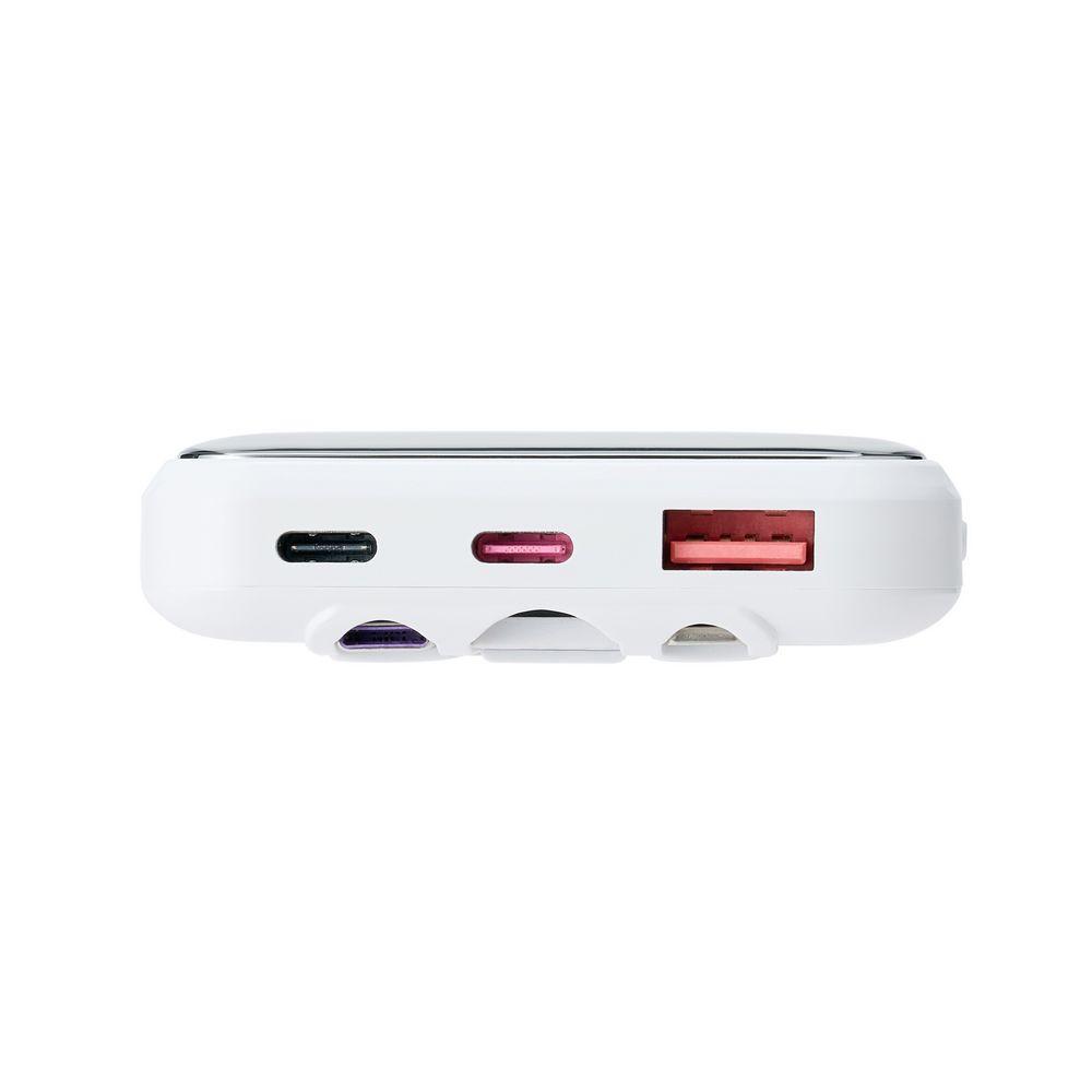 Rivacase VA2211 10000mAh ferðarafhlaða, PD 22.5W, 3x innb.kaplar, hvít - image 14 [c461dd46ae]