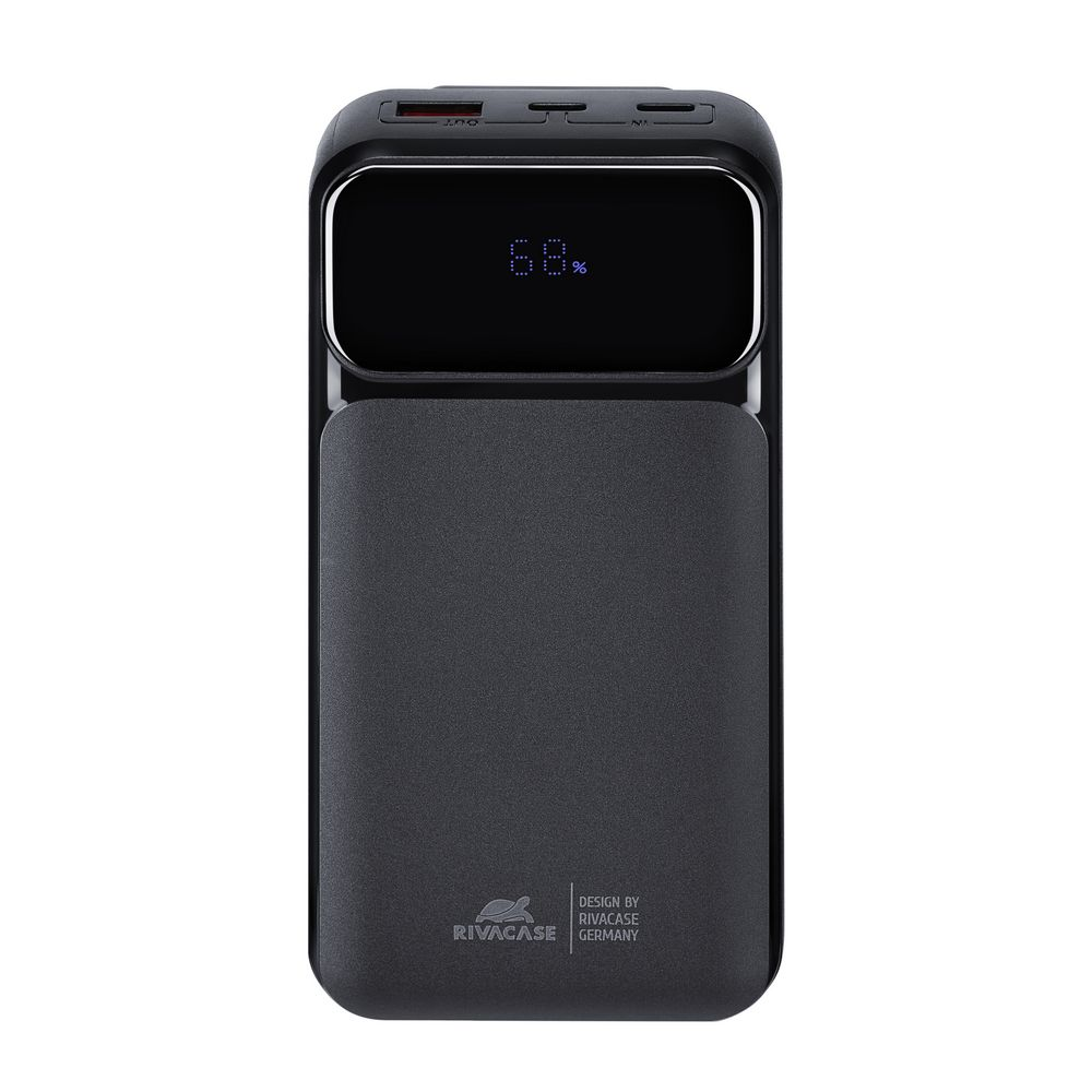 Rivacase VA2221 20000mAh ferðarafhlaða, PD 22.5W, 3x innb.kaplar, svört - image 2 [f7a4babb97]