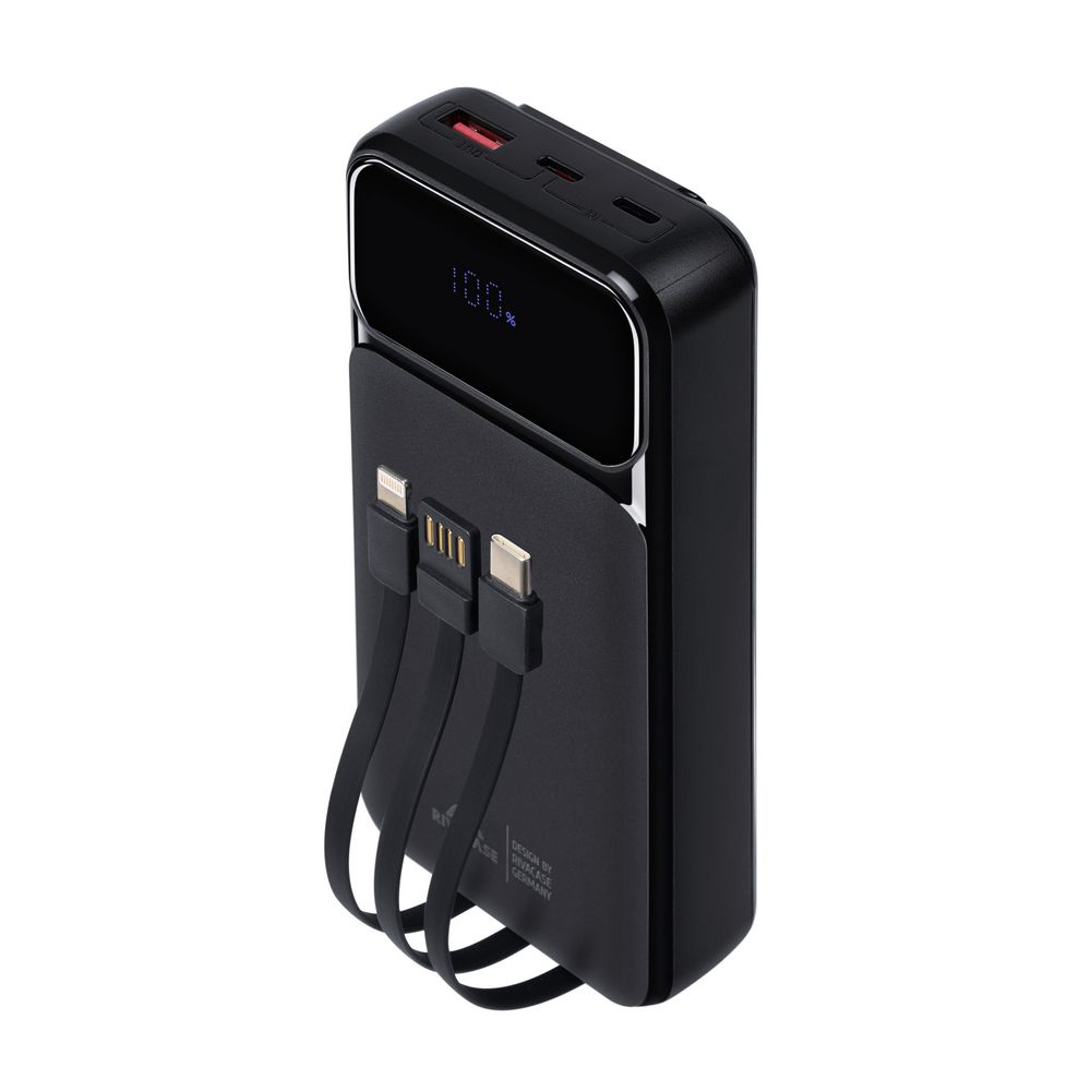Rivacase VA2221 20000mAh ferðarafhlaða, PD 22.5W, 3x innb.kaplar, svört - image 7 [609226c9c2]