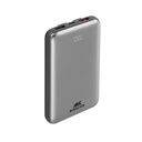 Rivacase VA2611 10000mAh ferðarafhlaða, PD 30W með 2x innb.köplum, silfur - image 2 [545a2c31c5]