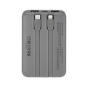 Rivacase VA2611 10000mAh ferðarafhlaða, PD 30W með 2x innb.köplum, silfur - image 10 [c7cf84eca8]