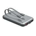 Rivacase VA2611 10000mAh ferðarafhlaða, PD 30W með 2x innb.köplum, silfur - image 19 [cd7b2c1af5]