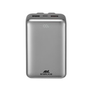 Rivacase VA2612 20000mAh ferðarafhlaða, PD 30W, með 2x innb.köplum, silfur - image 5 [42723ac7ec]