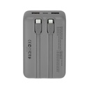 Rivacase VA2612 20000mAh ferðarafhlaða, PD 30W, með 2x innb.köplum, silfur - image 10 [1bea97cc70]
