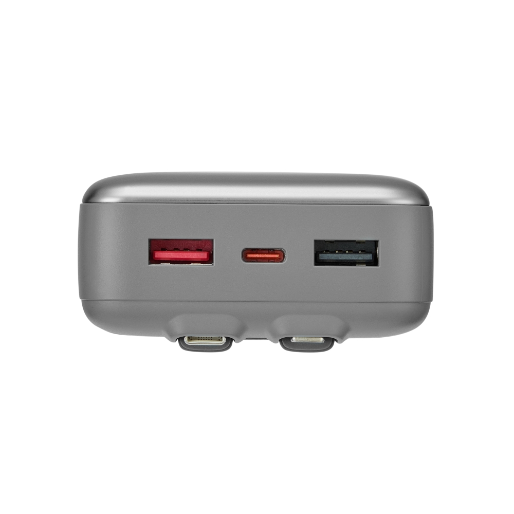 Rivacase VA2612 20000mAh ferðarafhlaða, PD 30W, með 2x innb.köplum, silfur - image 13 [cf94b3bd6a]