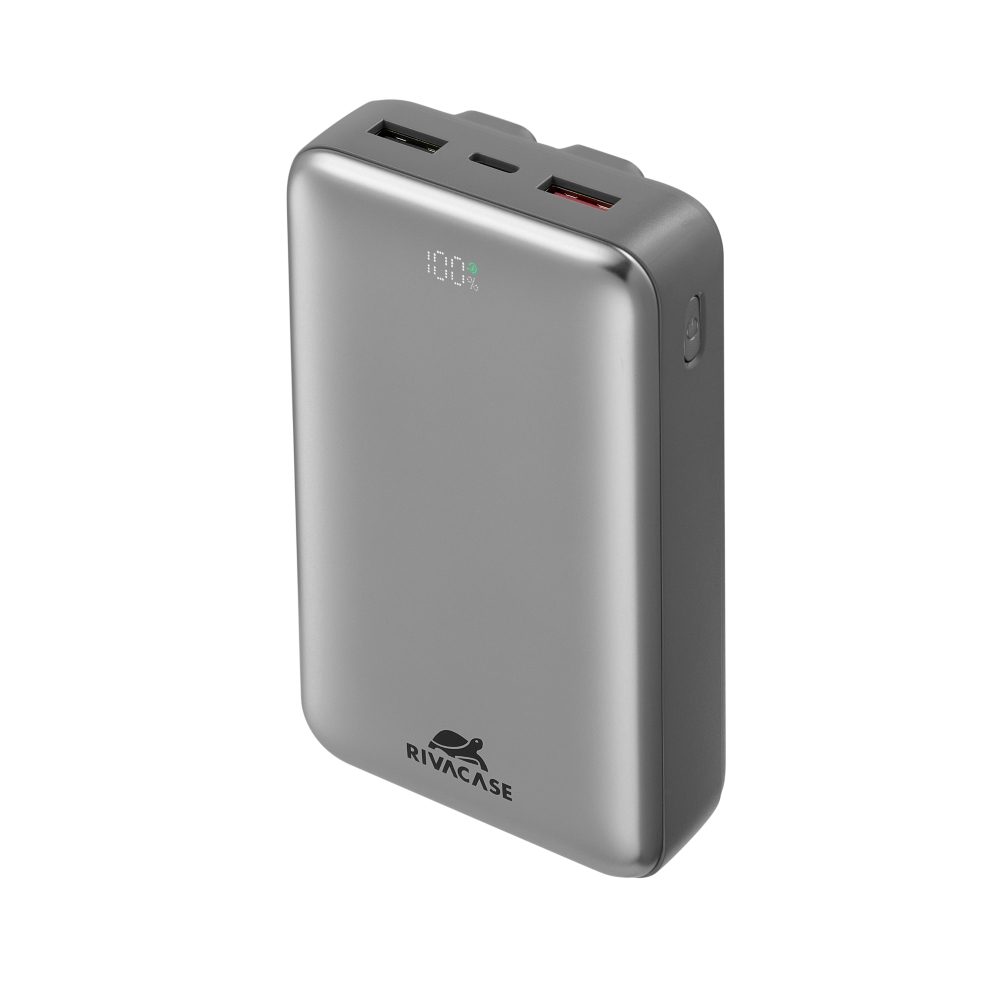 Rivacase VA2612 20000mAh ferðarafhlaða, PD 30W, með 2x innb.köplum, silfur - image 15 [ccc9e07ae9]
