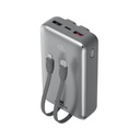 Rivacase VA2612 20000mAh ferðarafhlaða, PD 30W, með 2x innb.köplum, silfur - image 18 [fa278c4ebb]