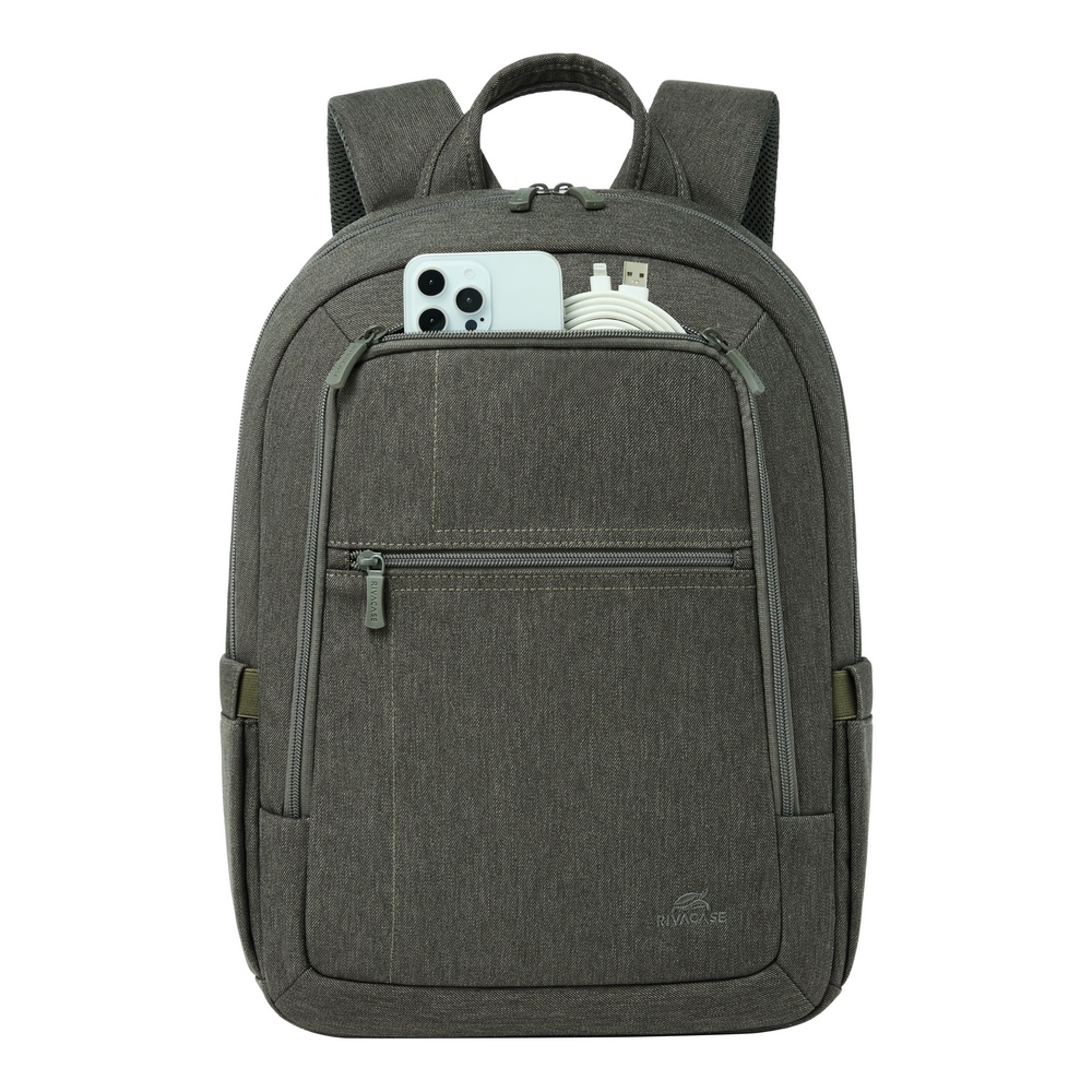 Rivacase 7564 16" bakpoki, khaki - image 5 [a11714a54d]