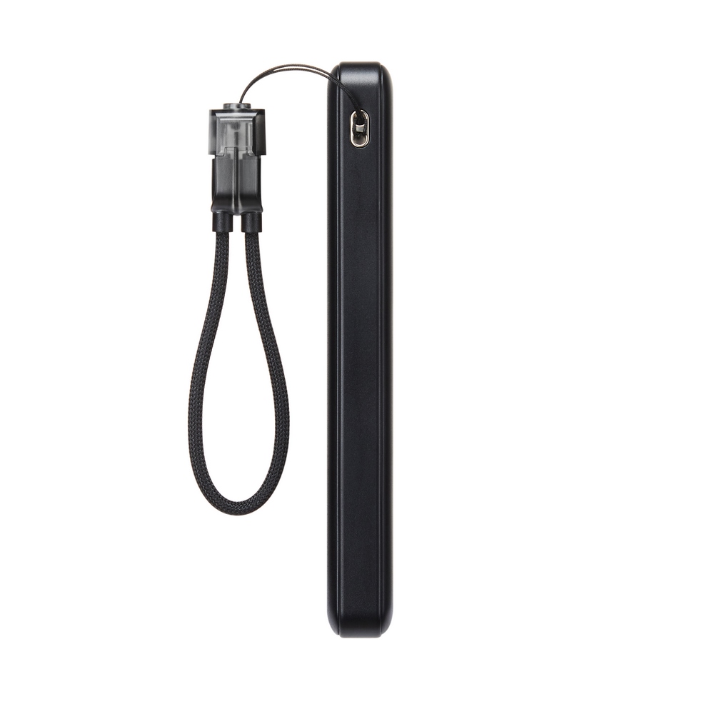 Rivacase VA2311 10000mAh ferðarafhlaða, PD 22.5W, LanYard USB-C kapall, LED, svört - image 5 [7f83c74da3]