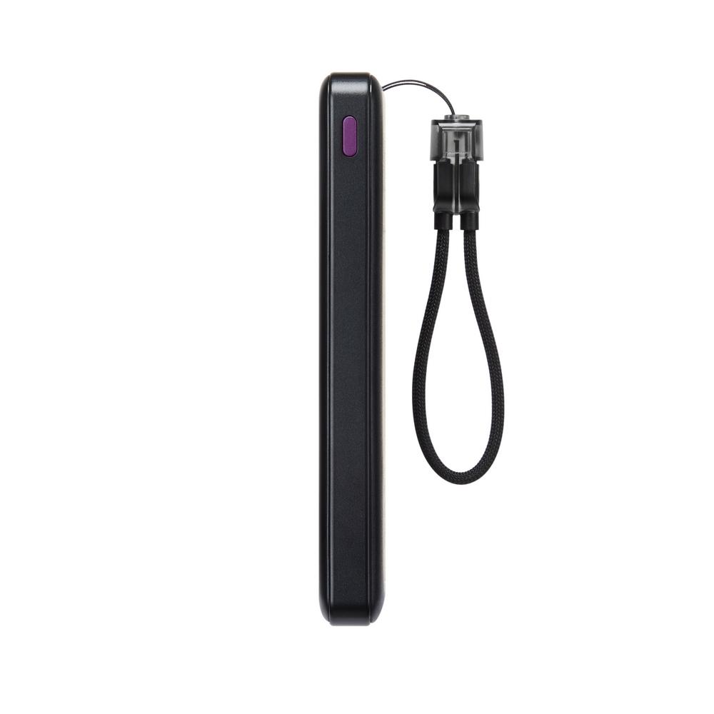Rivacase VA2311 10000mAh ferðarafhlaða, PD 22.5W, LanYard USB-C kapall, LED, svört - image 10 [f5ae71dc40]