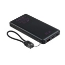 Rivacase VA2311 10000mAh ferðarafhlaða, PD 22.5W, LanYard USB-C kapall, LED, svört - image 18 [3aa315b0b8]