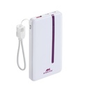 Rivacase VA2311 10000mAh ferðarafhlaða, PD 22.5W, LanYard USB-C kapall, LED, hvít - image 2 [01e6130eb9]