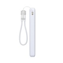 Rivacase VA2311 10000mAh ferðarafhlaða, PD 22.5W, LanYard USB-C kapall, LED, hvít - image 6 [dc17abe493]