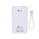 Rivacase VA2311 10000mAh ferðarafhlaða, PD 22.5W, LanYard USB-C kapall, LED, hvít - image 7 [4f306d0951]