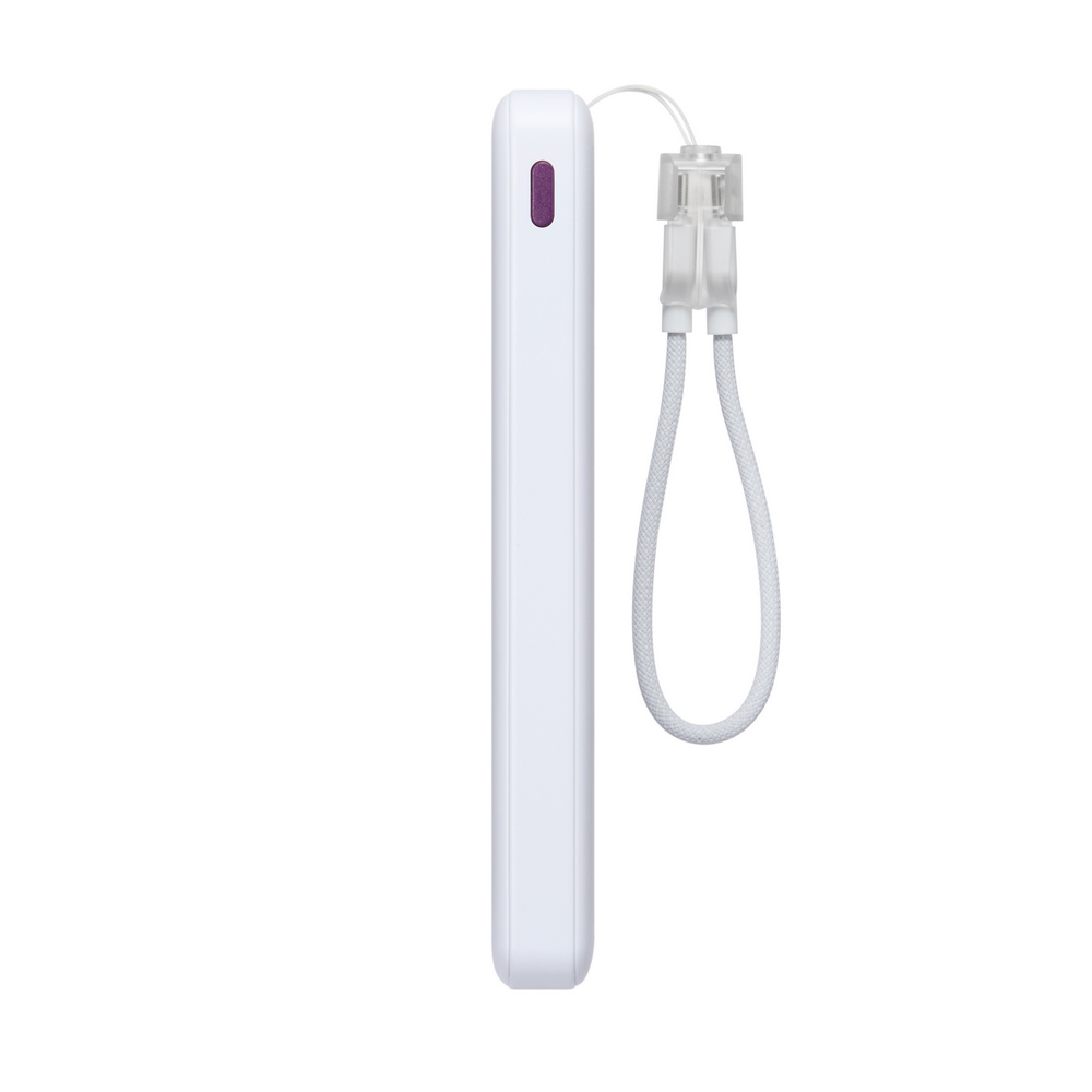 Rivacase VA2311 10000mAh ferðarafhlaða, PD 22.5W, LanYard USB-C kapall, LED, hvít - image 9 [c1683238b2]