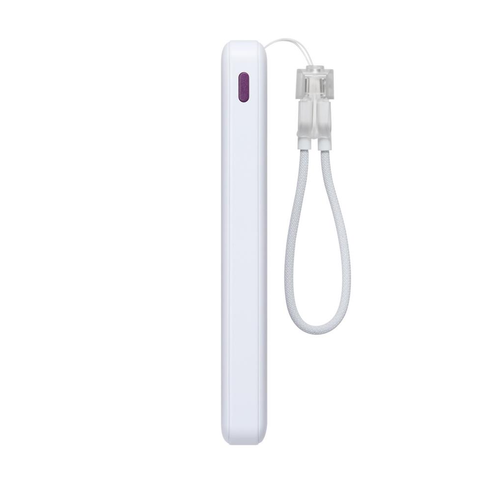Rivacase VA2311 10000mAh ferðarafhlaða, PD 22.5W, LanYard USB-C kapall, LED, hvít - image 10 [023372e219]