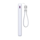 Rivacase VA2311 10000mAh ferðarafhlaða, PD 22.5W, LanYard USB-C kapall, LED, hvít - image 10 [023372e219]